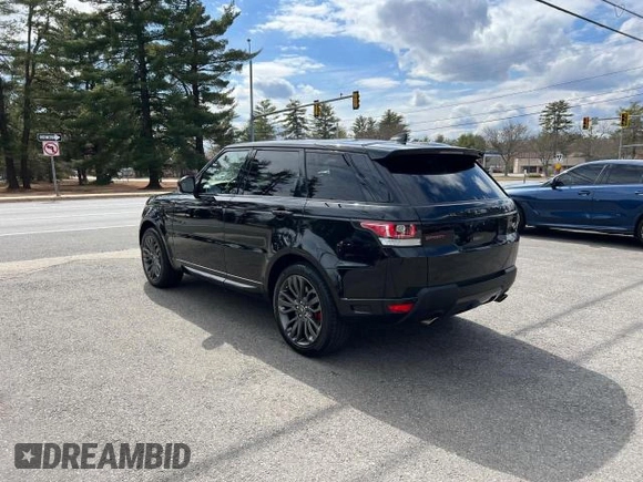 2017 Land Rover Range Rover Sport HSE Dynamic with VIN SALWV2FV9HA136152, listed as a Copart auction lot 55789615 with 120,643 mi miles and Clean title. Bid and sale history available at DreamBid. Image 3.