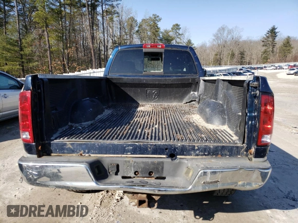 2004 Dodge Ram 2500 SLT with VIN 3D7KU26D74G154585, listed as a Copart auction lot 48235775 with 148,502 mi miles and Salvage Title. Bid and sale history available at carsss.com. Image 6.