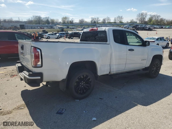 2021 GMC Canyon 2WD with VIN 1GTH5BEA8M1110778, listed as a Copart auction lot 50718555 with 48,769 mi miles and Salvage Title. Bid and sale history available at carsss.com. Image 3.
