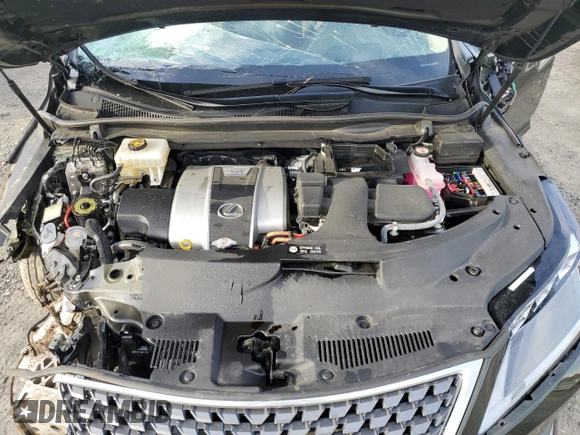 2022 Lexus RX 450h with VIN 2T2JGMDA2NC077634, listed as a Copart auction lot 46159825 with 19,583 mi miles and Non repairable. Bid and sale history available at DreamBid. Image 11.