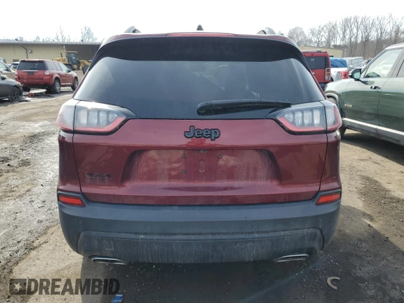 2019 Jeep Cherokee Latitude Plus with VIN 1C4PJMLX8KD369356, listed as a Copart auction lot 45351885 with 134,633 mi miles and Salvage Title. Bid and sale history available at carsss.com. Image 6.
