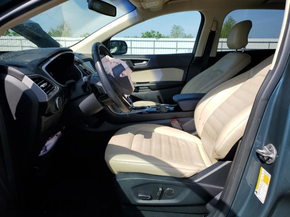 2016 Ford Edge SEL z VIN 2FMPK3J95GBC56615, wystawiony jako Copart lot #56049055 z przebiegiem 104 355 mil mil oraz Szkoda całkowita • Salvage title. Historia ofert i sprzedaży dostępna na DreamBid. Obrazek 7.
