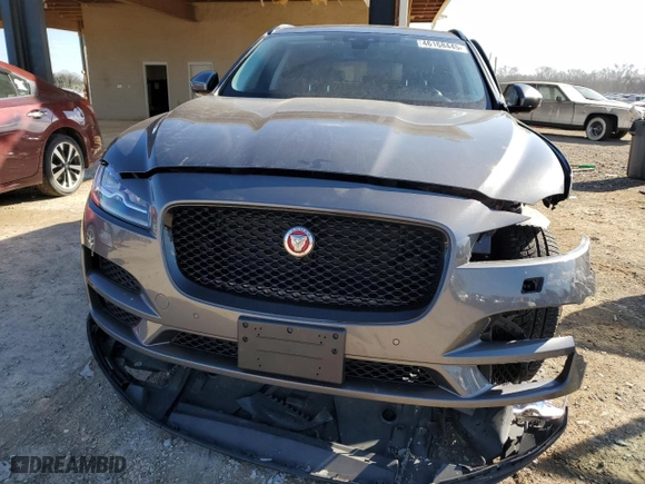 2017 Jaguar F-PACE 35t Prestige with VIN SADCK2BV7HA497070, listed as a Copart auction lot 46168445 with 84,169 mi miles and Salvage Title. Bid and sale history available at carsss.com. Image 5.