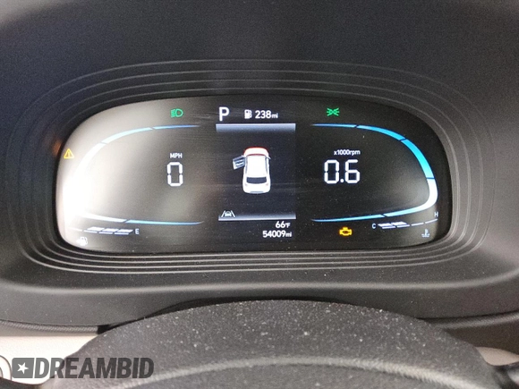 2023 Hyundai Venue SEL with VIN KMHRC8A30PU220887, listed as a Copart auction lot 62920485 with 54,009 mi miles and Non repairable. Bid and sale history available at DreamBid. Image 9.