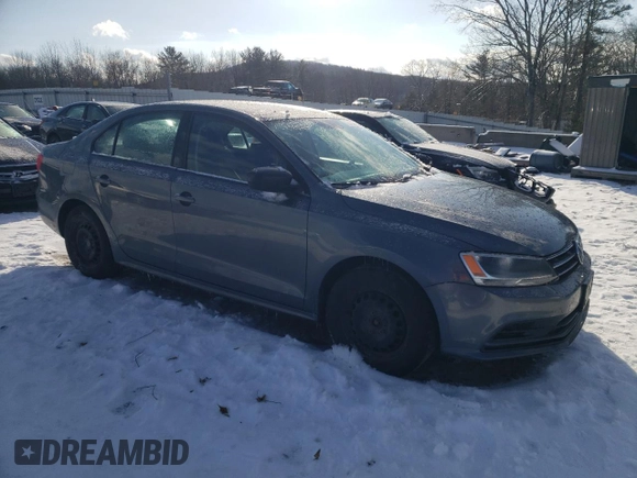 2015 Volkswagen Jetta S with VIN 3VW1K7AJ6FM285420, listed as a Copart auction lot 43416985 with 70,202 mi miles and Clean title. Bid and sale history available at DreamBid. Image 4.