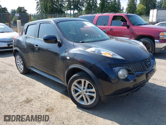 2013 Nissan Juke SV z VIN JN8AF5MVXDT211009, wystawiony jako IAAI lot #42416229 z przebiegiem 113 612 mil mil oraz . Historia ofert i sprzedaży dostępna na DreamBid. Obrazek 1.