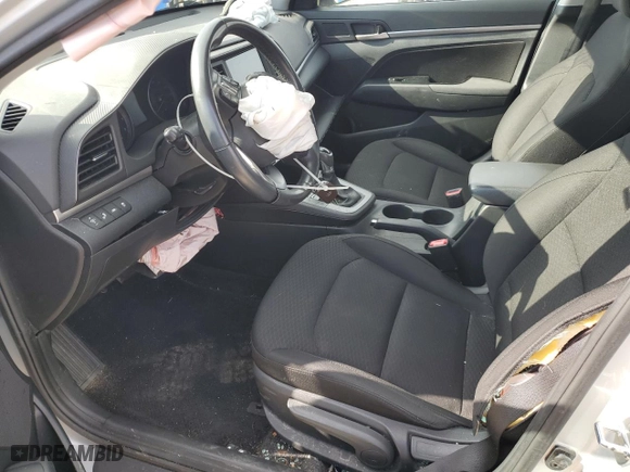 2020 Hyundai Elantra Value Edition with VIN 5NPD84LF8LH527227, listed as a Copart auction lot 45335055 with 81,400 mi miles and Salvage Title. Bid and sale history available at carsss.com. Image 7.