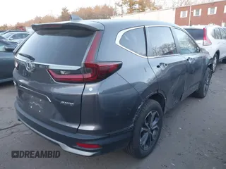 2020 Honda CR-V EX with VIN 2HKRW2H56LH696405, listed as a IAAI auction lot 41124333 with 55,418 mi miles. Bid and sale history available at carsss.com. Image 4.