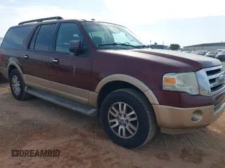 2011 Ford Expedition EL XLT with VIN 1FMJK1H54BEF40456, listed as a IAAI auction lot 42097529 with 209,217 mi miles. Bid and sale history available at carsss.com. Image 1.