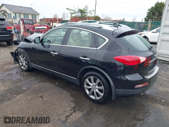 2012 Infiniti EX Journey with VIN JN1AJ0HR1CM452995, listed as a IAAI auction lot 40961079 with 206,124 mi miles. Bid and sale history available at carsss.com. Image 3.
