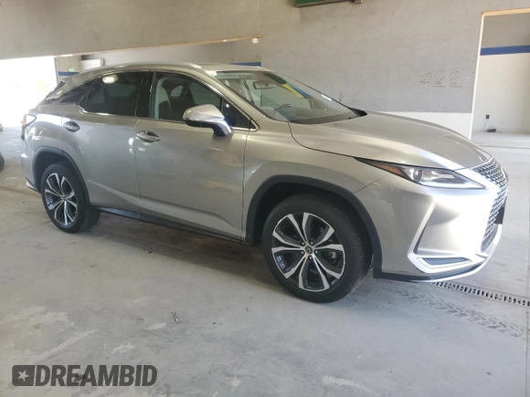 2022 Lexus RX 350 with VIN 2T2HZMDA7NC328902, listed as a Copart auction lot 54583895 with 13,690 mi miles and Salvage Title. Bid and sale history available at DreamBid. Image 4.