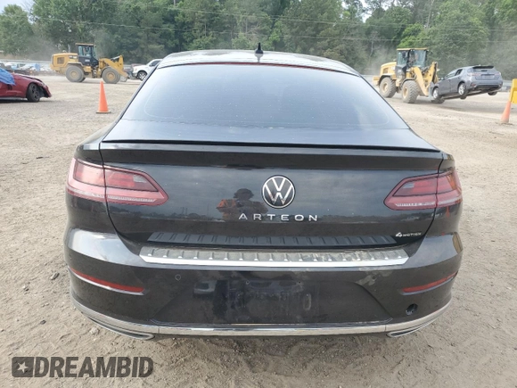 2023 Volkswagen Arteon SEL Premium R-Line with VIN WVWTR7AN4PE001607, listed as a Copart auction lot 57520055 with 42,705 mi miles and Salvage title. Bid and sale history available at DreamBid. Image 6.