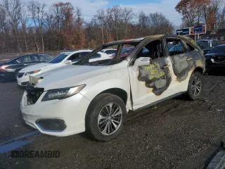 2017 Acura RDX Advance z VIN 5J8TB4H75HL033037, wystawiony jako Copart lot #48394015 z przebiegiem Nie podano mil oraz Nie do naprawy • Non repairable. Historia ofert i sprzedaży dostępna na DreamBid. Obrazek 1.