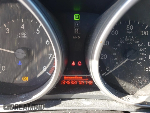 2011 Mazda 3 i Touring with VIN JM1BL1VG8B1362537, listed as a Copart auction lot 42610455 with 134,698 mi miles and Salvage Title. Bid and sale history available at DreamBid. Image 9.
