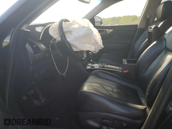 2011 Infiniti FX with VIN JN8AS1MW5BM735012, listed as a Copart auction lot 57234155 with 84,258 mi miles and Salvage title. Bid and sale history available at DreamBid. Image 7.