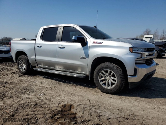2019 Chevrolet Silverado 1500 LT with VIN 3GCUYDED8KG296218, listed as a Copart auction lot 46622385 with 93,913 mi miles and Salvage Title. Bid and sale history available at carsss.com. Image 4.