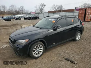 2015 BMW X1 xDrive28i with VIN WBAVL1C57FVY36021, listed as a Copart auction lot 51130975 with 0 mi miles and Clean Title. Bid and sale history available at carsss.com. Image 1.