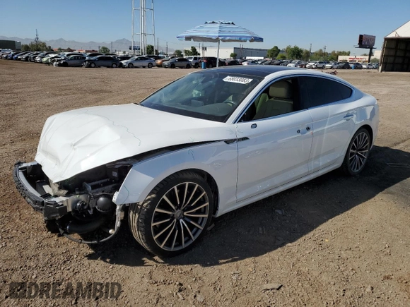 2019 Audi A5 Sportback Premium Plus with VIN WAUBNCF53KA008747, listed as a Copart auction lot 68033083 with 41,219 mi miles. Bid and sale history available at carsss.com. Image 1.