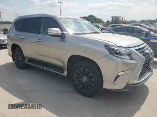 2023 Lexus GX with VIN JTJAM7BX8P5360879, listed as a Copart auction lot 53473455 with 34,359 mi miles and Salvage Title. Bid and sale history available at carsss.com. Image 4.