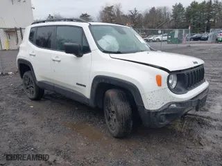 2019 Jeep Renegade Sport with VIN ZACNJBABXKPK86769, listed as a IAAI auction lot 41739664 with 74,707 mi miles. Bid and sale history available at carsss.com. Image 1.