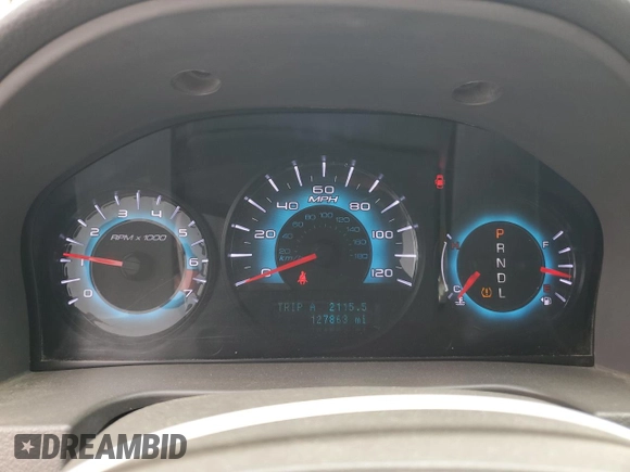 2012 Ford Fusion S with VIN 3FAHP0GAXCR275334, listed as a Copart auction lot 54075595 with 127,863 mi miles and Salvage Title. Bid and sale history available at carsss.com. Image 9.