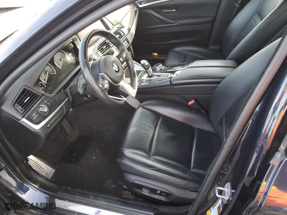 2015 BMW 5 Series 535i xDrive with VIN WBA5B3C53FD540384, listed as a Copart auction lot 44807735 with 106,707 mi miles and Salvage Title. Bid and sale history available at carsss.com. Image 7.