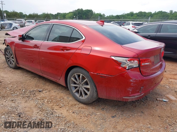 2020 Acura TLX with VIN 19UUB1F36LA005495, listed as a IAAI auction lot 42297616 with 31,264 mi miles and . Bid and sale history available at DreamBid. Image 3.