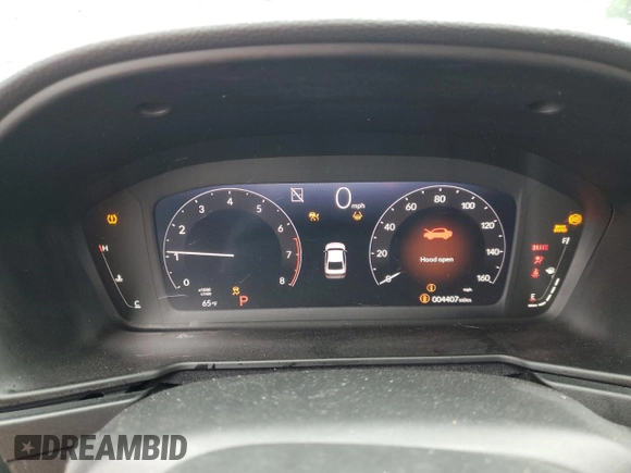 2024 Honda Accord EX with VIN 1HGCY1F38RA086468, listed as a Copart auction lot 60793985 with 4,407 mi miles and Salvage title. Bid and sale history available at DreamBid. Image 9.