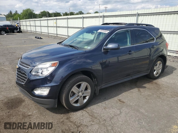 2016 Chevrolet Equinox LT z VIN 2GNALCEK3G6137143, wystawiony jako Copart lot #59099065 z przebiegiem 95 508 mil mil oraz Szkoda całkowita • Salvage title. Historia ofert i sprzedaży dostępna na DreamBid. Obrazek 1.