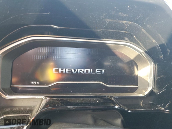 2023 Chevrolet Silverado 1500 LT with VIN 2GCPACED5P1140116, listed as a Copart auction lot 88720735 with 11,676 mi miles and Salvage Title. Bid and sale history available at DreamBid. Image 9.