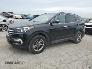 2018 Hyundai Santa Fe 2.4L with VIN 5XYZUDLB4JG564066, listed as a Copart auction lot 61033905 with 85,805 mi miles and Salvage title. Bid and sale history available at DreamBid. Image 1.