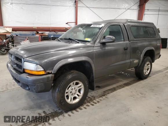 2003 Dodge Dakota z VIN 1D7GG16X23S204317, wystawiony jako Copart lot #54830745 z przebiegiem 139 508 mil mil oraz Szkoda całkowita • Salvage title. Historia ofert i sprzedaży dostępna na DreamBid. Obrazek 1.