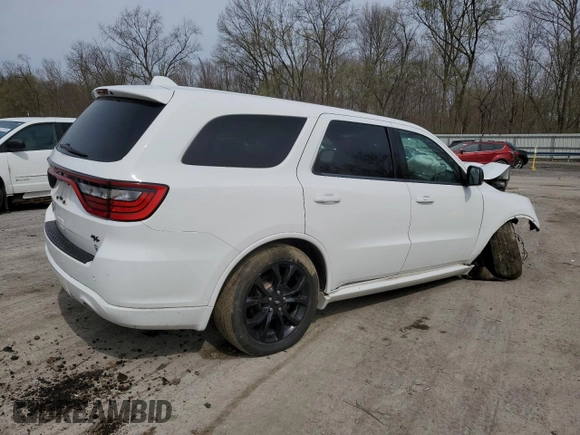2019 Dodge Durango R/T with VIN 1C4SDJCT4KC617329, listed as a Copart auction lot 52976745 with 92,851 mi miles and Salvage title. Bid and sale history available at DreamBid. Image 3.