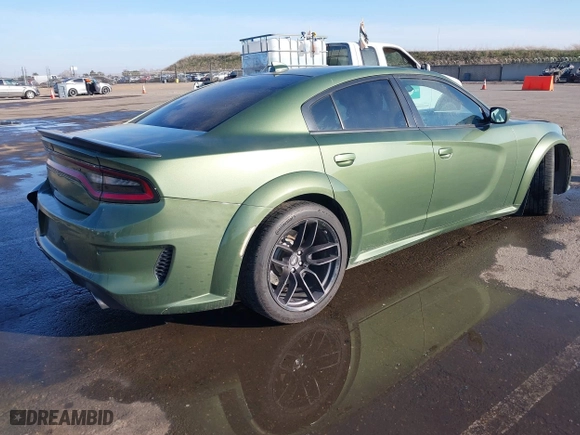 2020 Dodge Charger Scat Pack with VIN 2C3CDXGJ8LH183001, listed as a IAAI auction lot 41384567 with 49,869 mi miles. Bid and sale history available at carsss.com. Image 4.