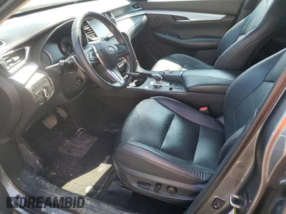 2019 Infiniti QX50 Essential z VIN 3PCAJ5M36KF110008, wystawiony jako Copart lot #53867995 z przebiegiem 106 978 mil mil oraz Szkoda całkowita • Salvage title. Historia ofert i sprzedaży dostępna na DreamBid. Obrazek 7.