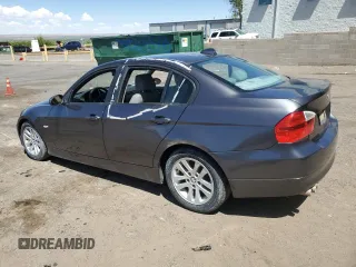 2006 BMW 3 Series 325i with VIN WBAVB13576KX51605, listed as a Copart auction lot 55255715 with 91,912 mi miles and Clean Title. Bid and sale history available at carsss.com. Image 2.