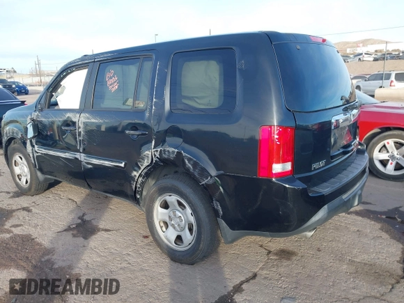2015 Honda Pilot SE with VIN 5FNYF4H3XFB064676, listed as a IAAI auction lot 41241236 with Not Provided miles and . Bid and sale history available at DreamBid. Image 3.