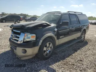 2008 Ford Expedition EL Eddie Bauer with VIN 1FMFK17518LA15611, listed as a Copart auction lot 42910895 with 261,164 mi miles and Salvage Title. Bid and sale history available at carsss.com. Image 1.