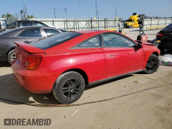 2002 Toyota Celica GT with VIN JTDDR32T920142074, listed as a Copart auction lot 69593784 with 174,817 mi miles and Non Repairable. Bid and sale history available at carsss.com. Image 3.
