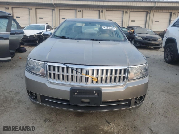 2008 Lincoln MKZ with VIN 3LNHM28T68R607660, listed as a Copart auction lot 48932495 with 95,383 mi miles and Salvage Title. Bid and sale history available at carsss.com. Image 5.