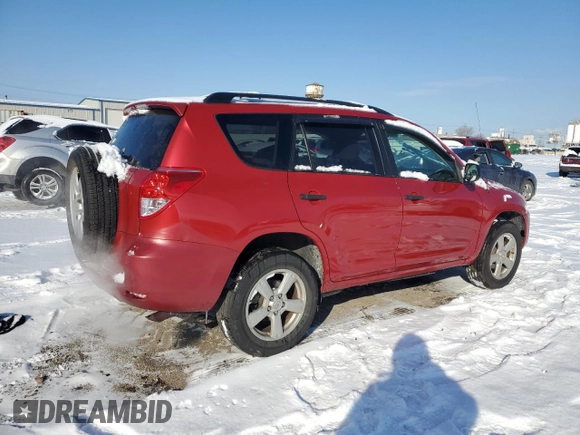 2006 Toyota RAV4 with VIN JTMZK33V165000949, listed as a Copart auction lot 45101345 with 217,342 mi miles and Salvage Title. Bid and sale history available at carsss.com. Image 3.