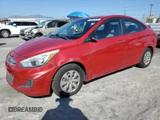 2017 Hyundai Accent SE with VIN KMHCT4AE5HU176676, listed as a Copart auction lot 53863575 with 109,432 mi miles and Salvage Title. Bid and sale history available at carsss.com. Image 1.