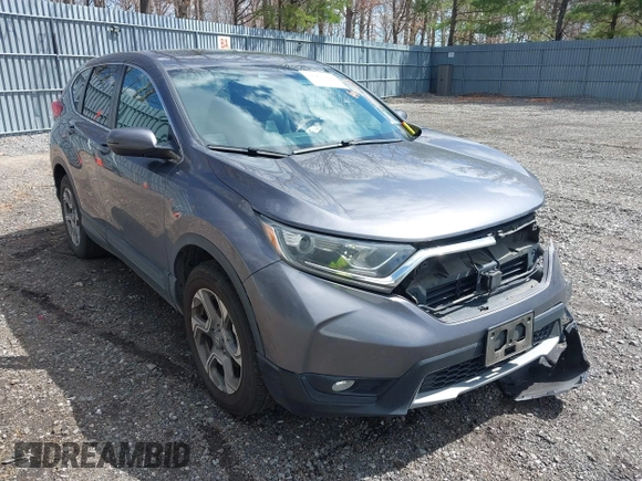 2019 Honda CR-V EX-L with VIN 2HKRW2H81KH626514, listed as a IAAI auction lot 41987978 with 82,432 mi miles and . Bid and sale history available at carsss.com. Image 1.