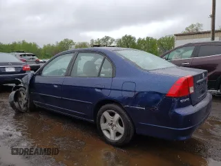 2004 Honda Civic EX with VIN 2HGES26764H614960, listed as a Copart auction lot 55269615 with 157,293 mi miles and Salvage Title. Bid and sale history available at DreamBid. Image 2.