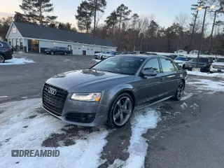 2018 Audi A8 L with VIN WAU44AFD1JN000497, listed as a Copart auction lot 41959925 with 169,713 mi miles and Clean Title. Bid and sale history available at carsss.com. Image 1.