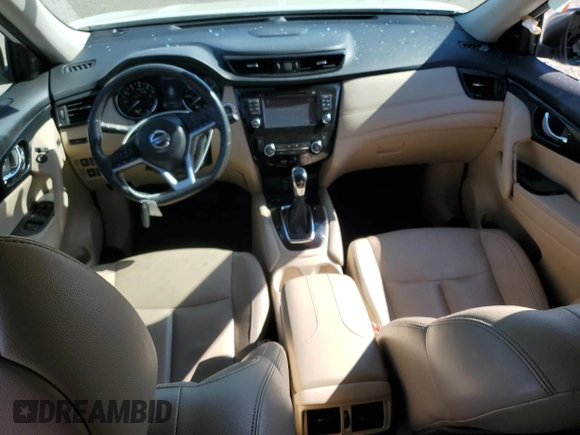 2017 Nissan Rogue S with VIN 5N1AT2MT5HC848232, listed as a Copart auction lot 52827485 with 76,005 mi miles and Salvage Title. Bid and sale history available at carsss.com. Image 8.