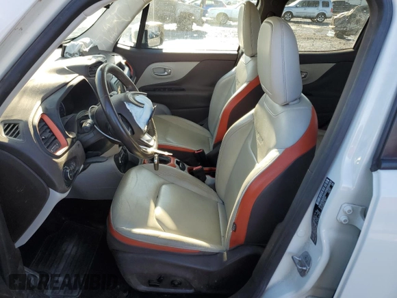 2015 Jeep Renegade Limited with VIN ZACCJBDT0FPB59788, listed as a Copart auction lot 42607025 with 60,191 mi miles and Salvage Title. Bid and sale history available at DreamBid. Image 7.
