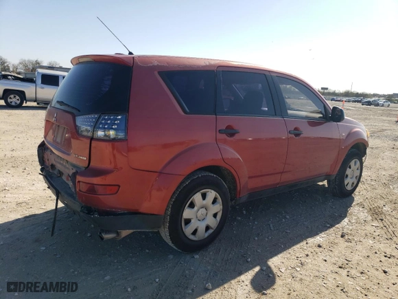 2008 Mitsubishi Outlander ES with VIN JA4LS21W58Z009848, listed as a Copart auction lot 85334464 with 246,749 mi miles and Salvage Title. Bid and sale history available at carsss.com. Image 3.