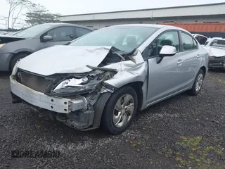 2013 Honda Civic LX with VIN 2HGFB2F50DH565533, listed as a IAAI auction lot 41774367 with 186,005 mi miles and . Bid and sale history available at DreamBid. Image 2.