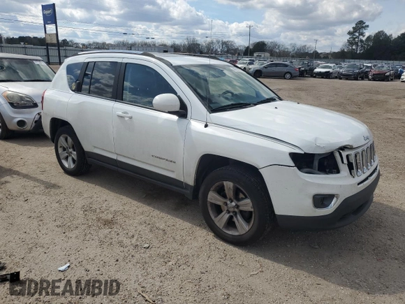 2015 Jeep Compass High Altitude Edition with VIN 1C4NJCEA4FD210141, listed as a Copart auction lot 46783525 with 123,815 mi miles and Salvage Title. Bid and sale history available at carsss.com. Image 4.